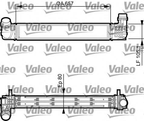 144960022R Renault (RVI) Radiador de intercooler