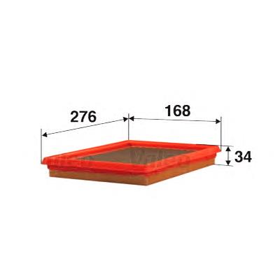 Filtro de ar Maxgear 262348