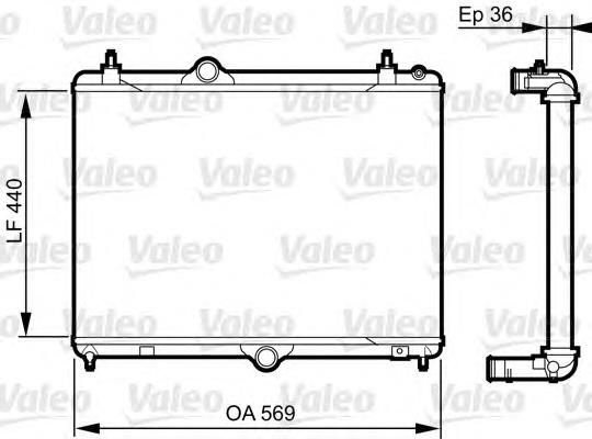 Radiador de esfriamento de motor CR2113000S Mahle Original