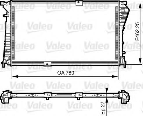 Radiador de esfriamento de motor General Motors 93857125 preço, a partir de 185,46 USD