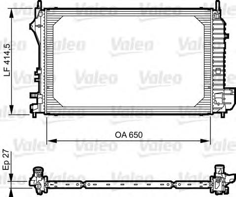 Compre 6530082 Polcar Radiador de esfriamento de motor