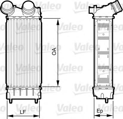 Radiador de intercooler Peugeot/Citroen M144105 preço, a partir de 40,86 USD