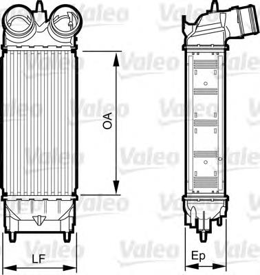 344875 Kale Radiador de intercooler