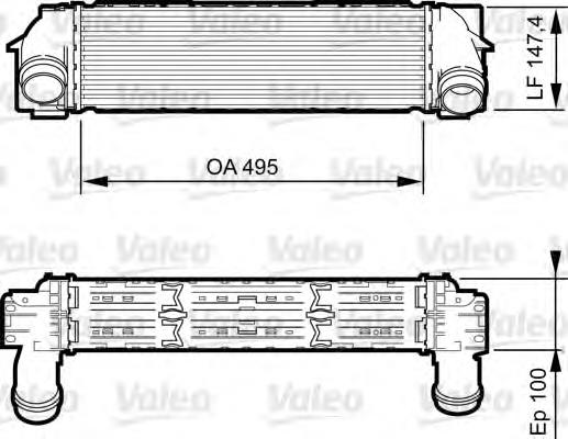 Radiador de intercooler BMW 17517823571 preço, a partir de 181,84 USD