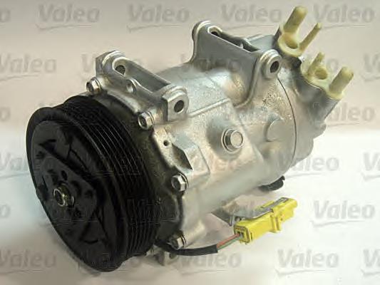 Compressor de aparelho de ar condicionado 00006453ZC Peugeot/Citroen