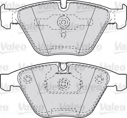 Compre 34116794920 BMW Sapatas do freio dianteiras de disco