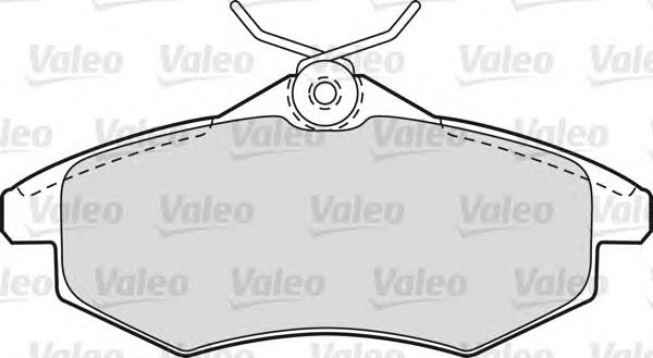 Sapatas do freio dianteiras de disco VALEO 598500 preço, a partir de 23,46 USD