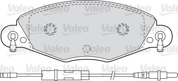 Sapatas do freio dianteiras de disco Peugeot/Citroen 425249 preço, a partir de 24,62 USD