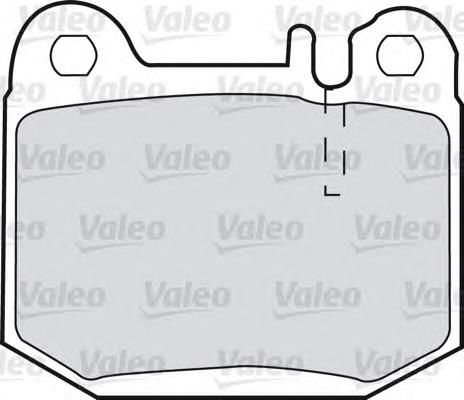 Sapatas do freio traseiras de disco VALEO 598719 preço, a partir de 27,95 USD