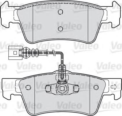 7L6698451C VAG Sapatas do freio traseiras de disco