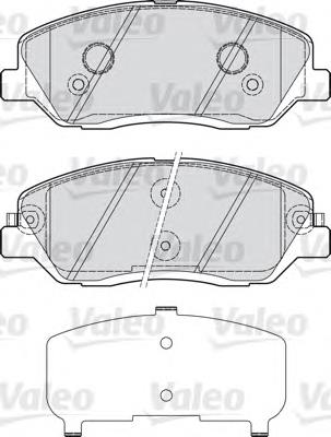 Sapatas do freio dianteiras de disco 48130340A0 Ssang Yong
