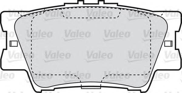 Sapatas do freio traseiras de disco 0446606070 Toyota