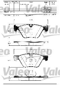 Compre 34116860242 BMW Sapatas do freio dianteiras de disco