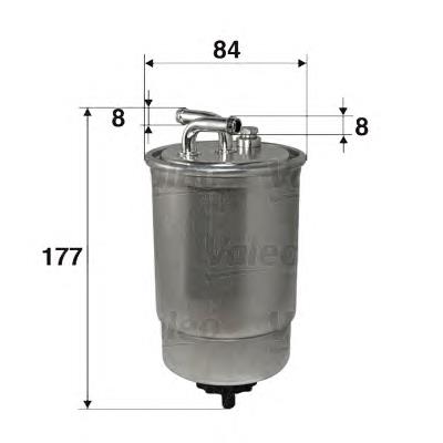 Compre FE0837 Bremsi Filtro de combustível