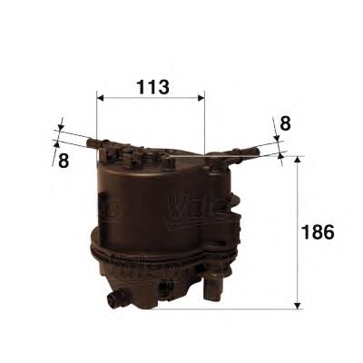 F026402080 Bosch Filtro de combustível