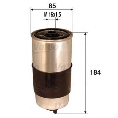 Filtro de combustível Land Rover STC2827