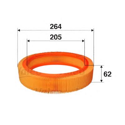 Filtro de ar Renault (RVI) 7701029809 preço, a partir de 6,72 USD