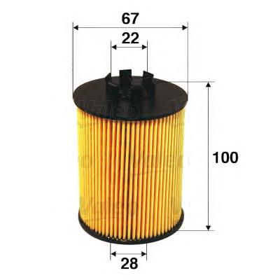 Filtro de óleo 0055197218 Fiat/Alfa/Lancia