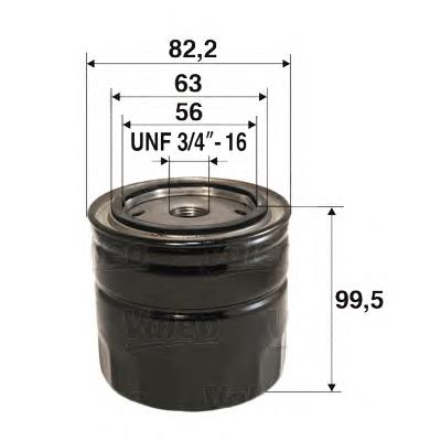 Filtro de óleo 1651061A02 Suzuki