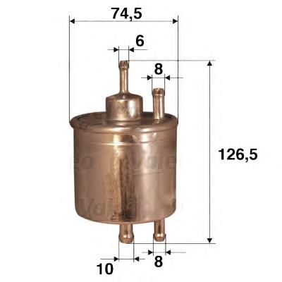 0024773801 Mercedes Filtro de combustível