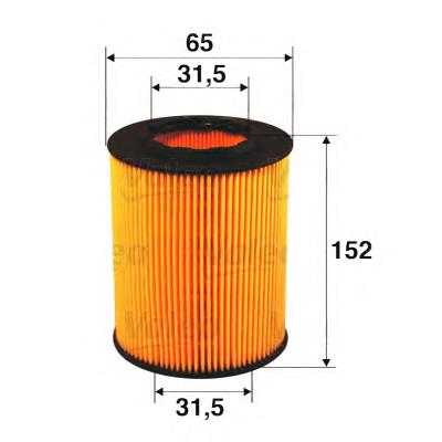 Filtro de óleo 586545 VALEO