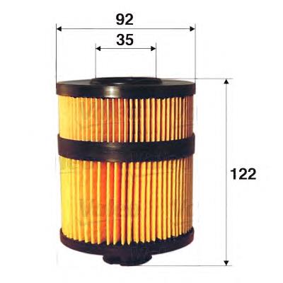 Compre 2510800 UFI Filtro de óleo