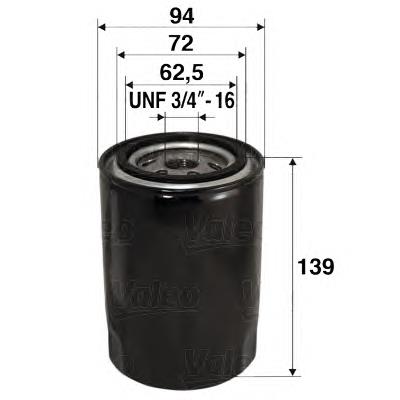 Filtro de óleo R17 Opel