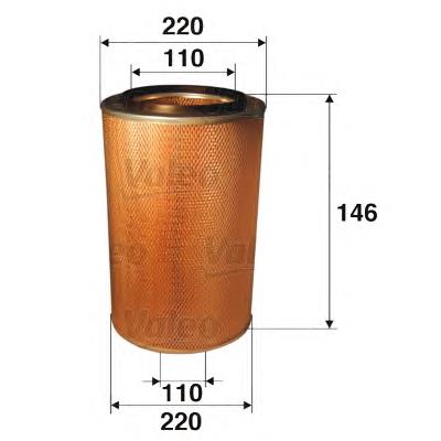 Filtro de ar 17801670308T Toyota