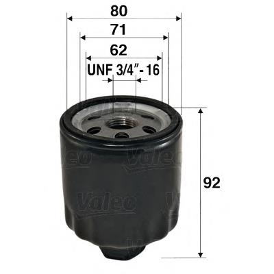 Filtro de óleo 030115561AA VAG
