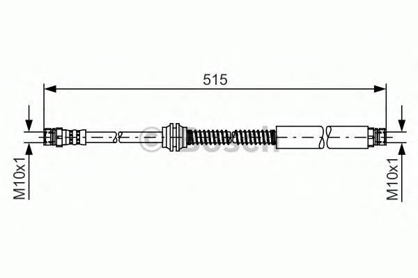 Compre LH7840 Delphi Mangueira do freio dianteira