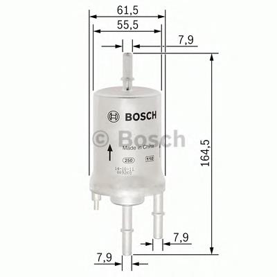 Filtro de combustível 0450905959 Bosch