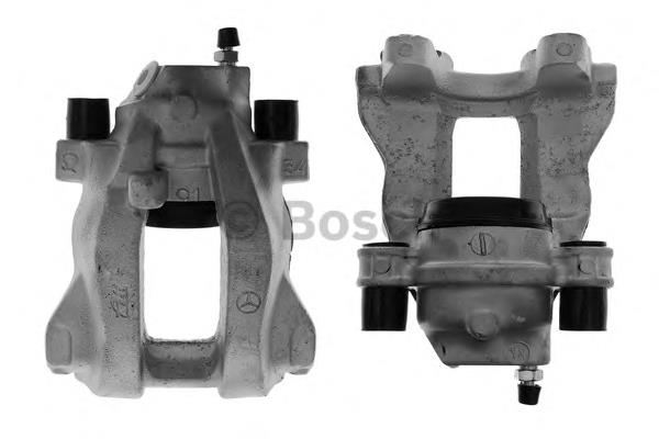 Suporte do freio traseiro esquerdo 002420278380 Mercedes