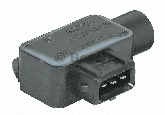 0280101012 Bosch Sensor de posição da válvula de borboleta (potenciômetro)