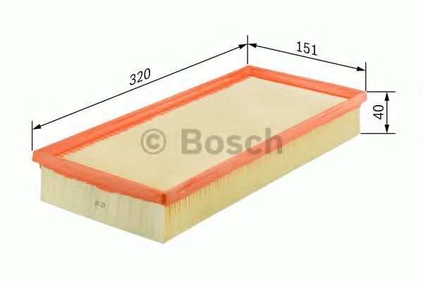 Compre 1457433317 Bosch Filtro de ar