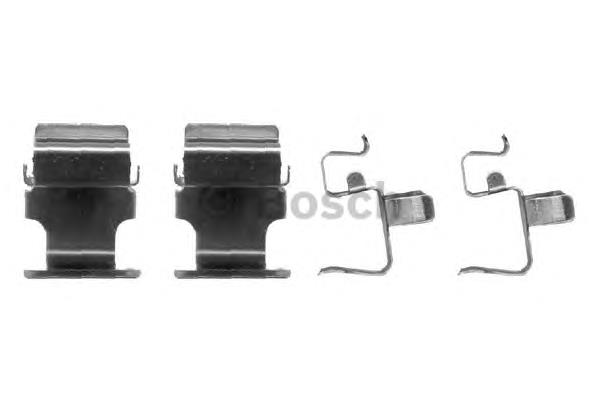1987474428 Bosch Kit de molas de fixação de sapatas de disco traseiras