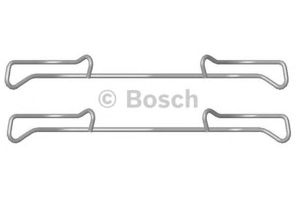Kit de molas de fixação de sapatas de disco dianteiras 1987474432 Bosch