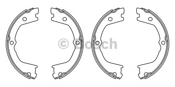 Compre 42535858 Iveco Sapatas do freio traseiras de tambor