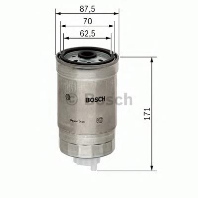 Filtro de combustível F026402013 Bosch