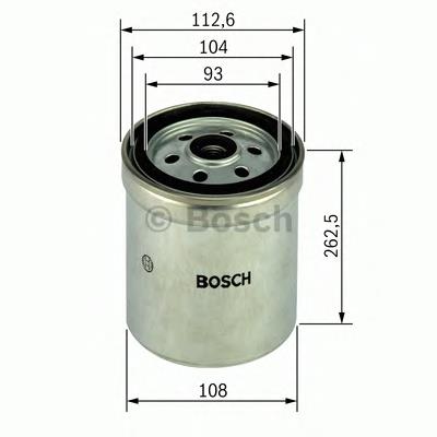 Filtro de combustível F026402017 Bosch