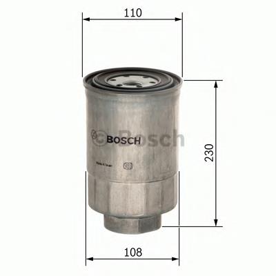 Filtro de combustível F026402038 Bosch