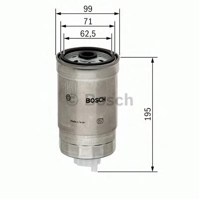 Compre 1457434402 Bosch Filtro de combustível
