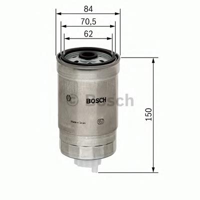 Filtro de combustível Chrysler 04721303AA