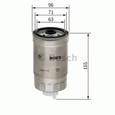 Compre 1457434439 Bosch Filtro de combustível