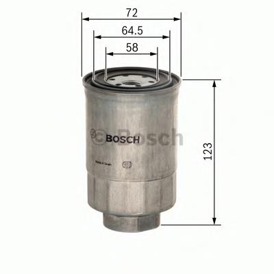 Filtro de combustível 1457434440 Bosch