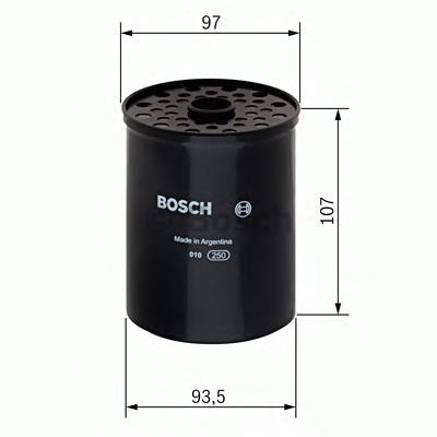 Filtro de combustível 1457434448 Bosch
