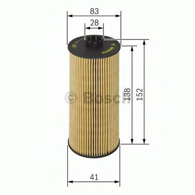 Filtro de óleo F026407040 Bosch