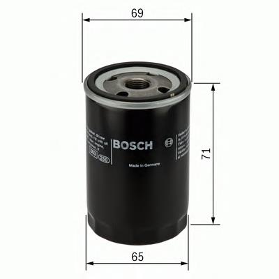 Filtro de óleo F026407001 Bosch