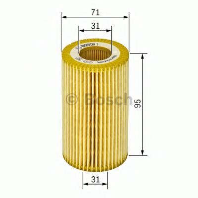 Filtro de óleo F026407008 Bosch