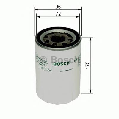 Filtro de óleo F026407081 Bosch