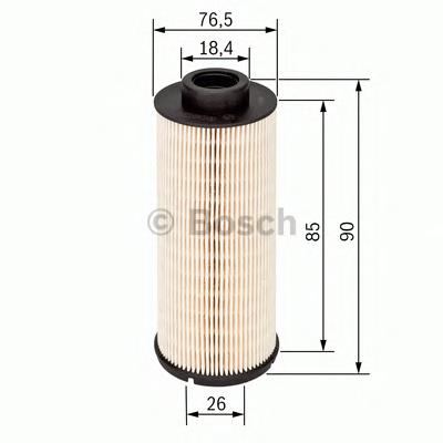 Filtro de combustível 1457431704 Bosch